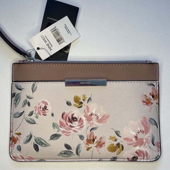NWT Nine West Floral Wristlet - Picture 2 of 6